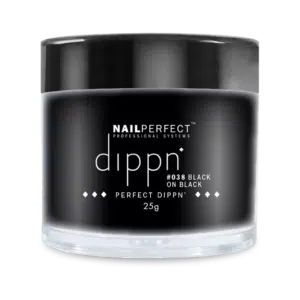 Nailperfect Dippn' #038 Black on Black 25g