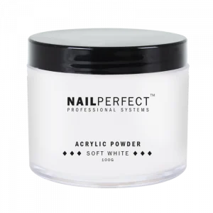 Nailperfect Acrylic Powder Soft White 100g